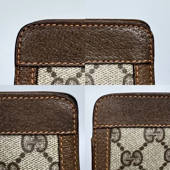 Gucci Supreme GG Monogram Accessory Collection Clutch Crossbody Bag - Picture 9 of 14